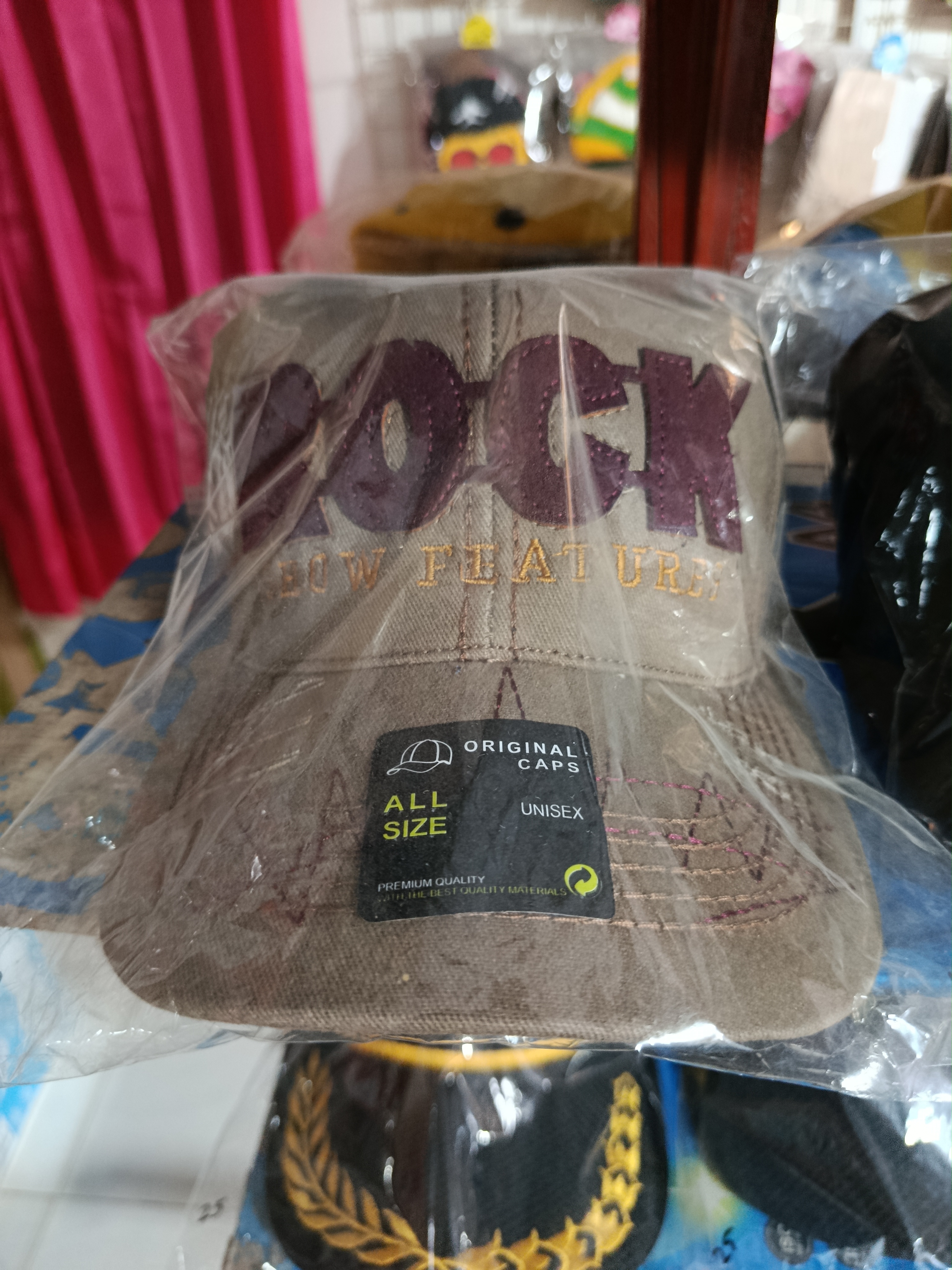 Topi Pria Unisex Rock